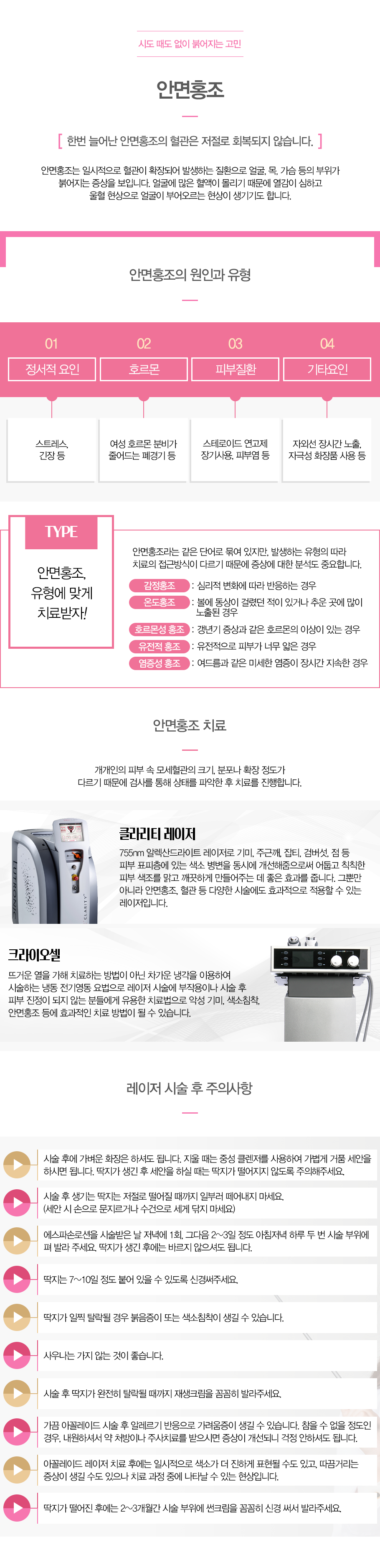 안면홍조